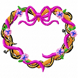 Laurels Embroidery Design 10 Laurels Embroidery Design 10